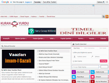 Tablet Screenshot of kuranyurdu.com